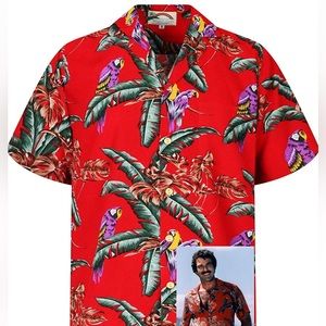 Original Magnum PI Hawaiian shirt made of cotton